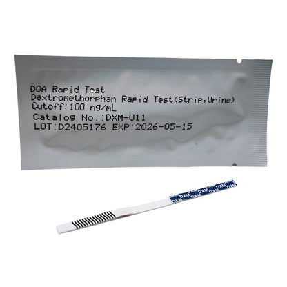 UKDrugTesting Dextromethorphan Test Strips DXM Drug Test Strips