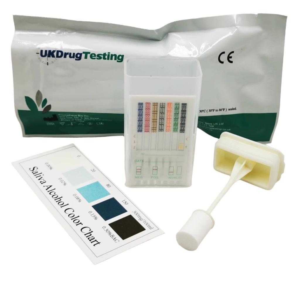 saliva workplace drug and alcohol swab cube drug test kits