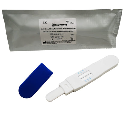 6 Panel Direct Saliva Drug Testing Kit DSD-B763-MET Workplace